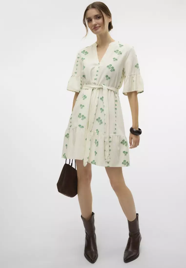 Pamela 2/4 Short Dress