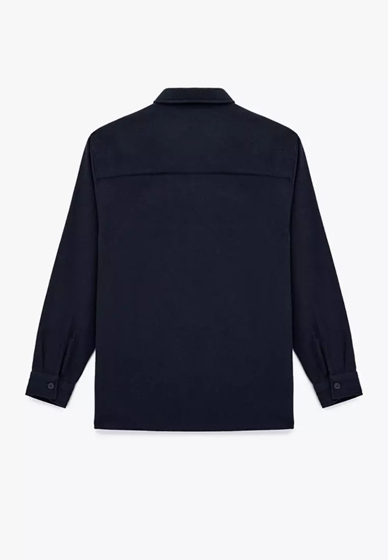 Regular Fit Buttoned Pocket Detailed Long Sleeve Shirt