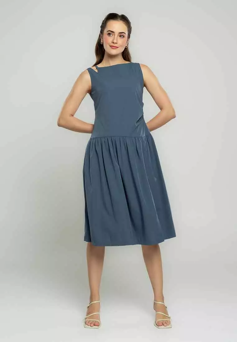 Harper Sleeveless Drop Waist Dress