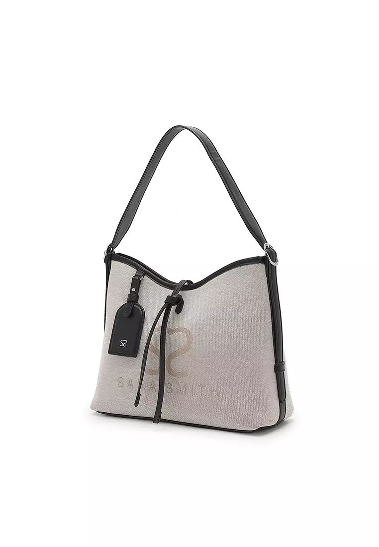 Women's Top Handle Bag / Sling Bag / Crossbody Bag - Black