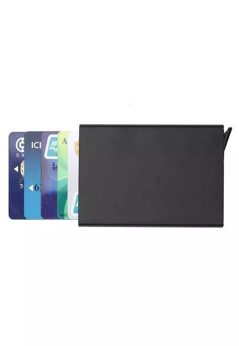 Dompet Kartu Slim Slider Fashion Material Aluminium ORIGINAL