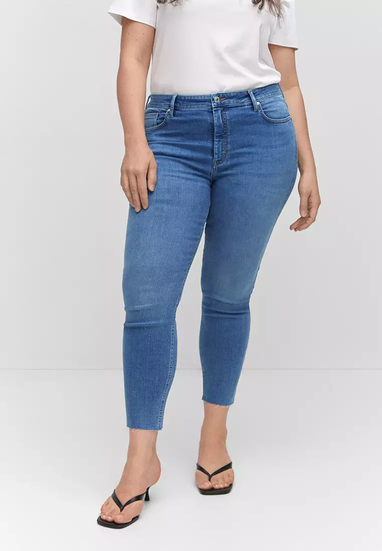 Mango Skinny Cropped Jeans 2024, Buy Mango Online