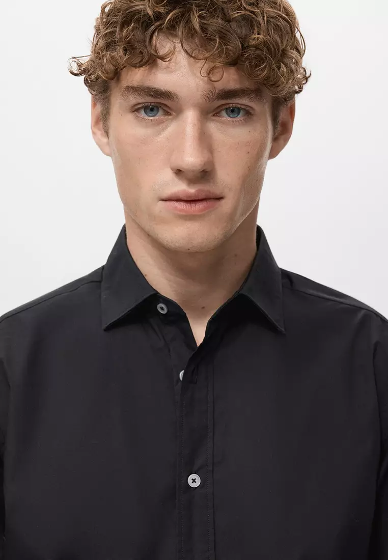 Regular-Fit 100% Cotton Shirt