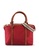 NUVEAU red Colour Block Nylon Top Handle Bag A4658AC64D54A8GS_1