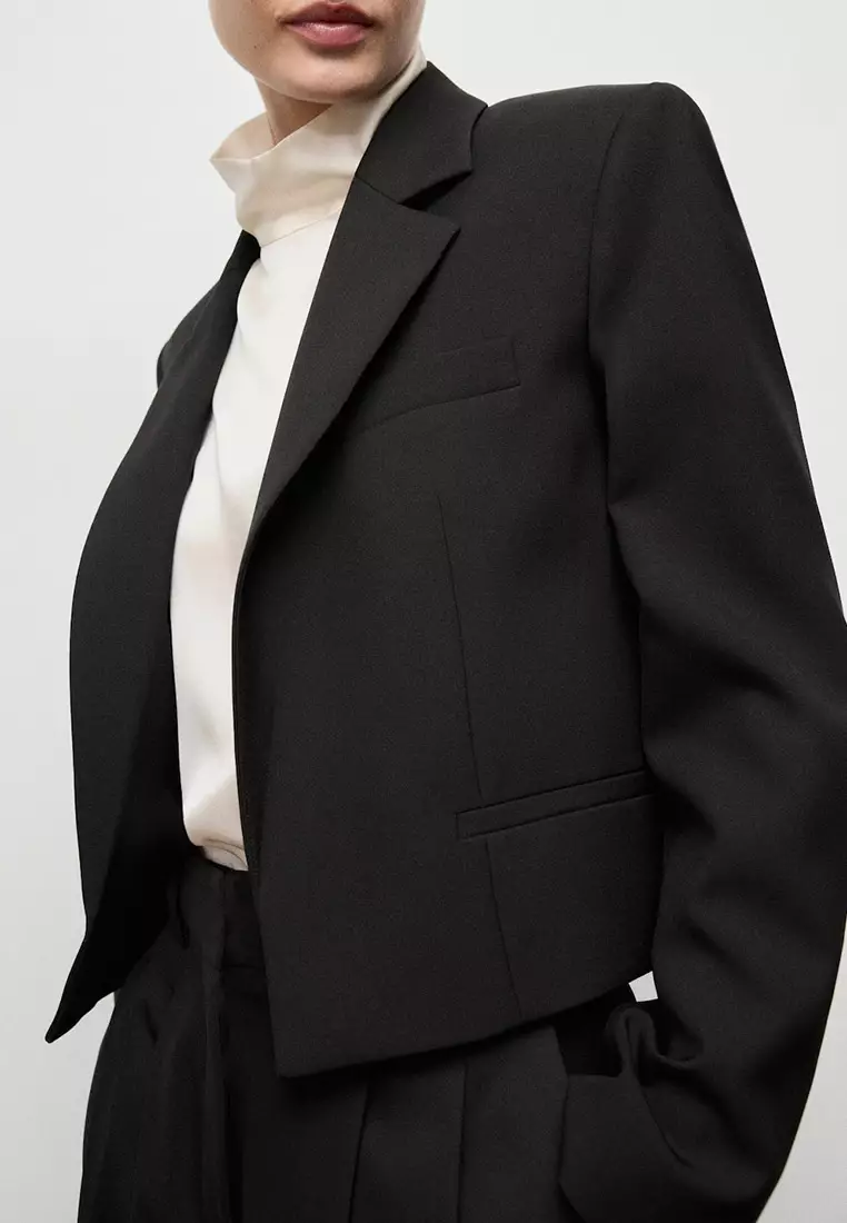Crop Suit Blazer