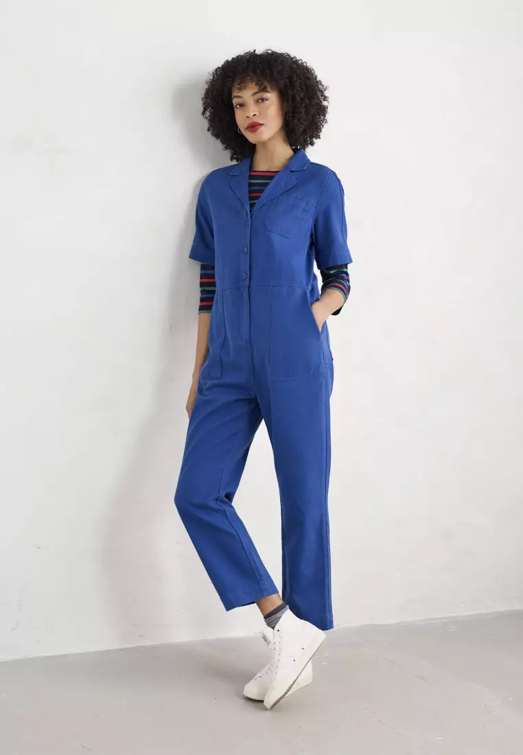 Seasalt Cornwall Blue Clear Water Jumpsuit