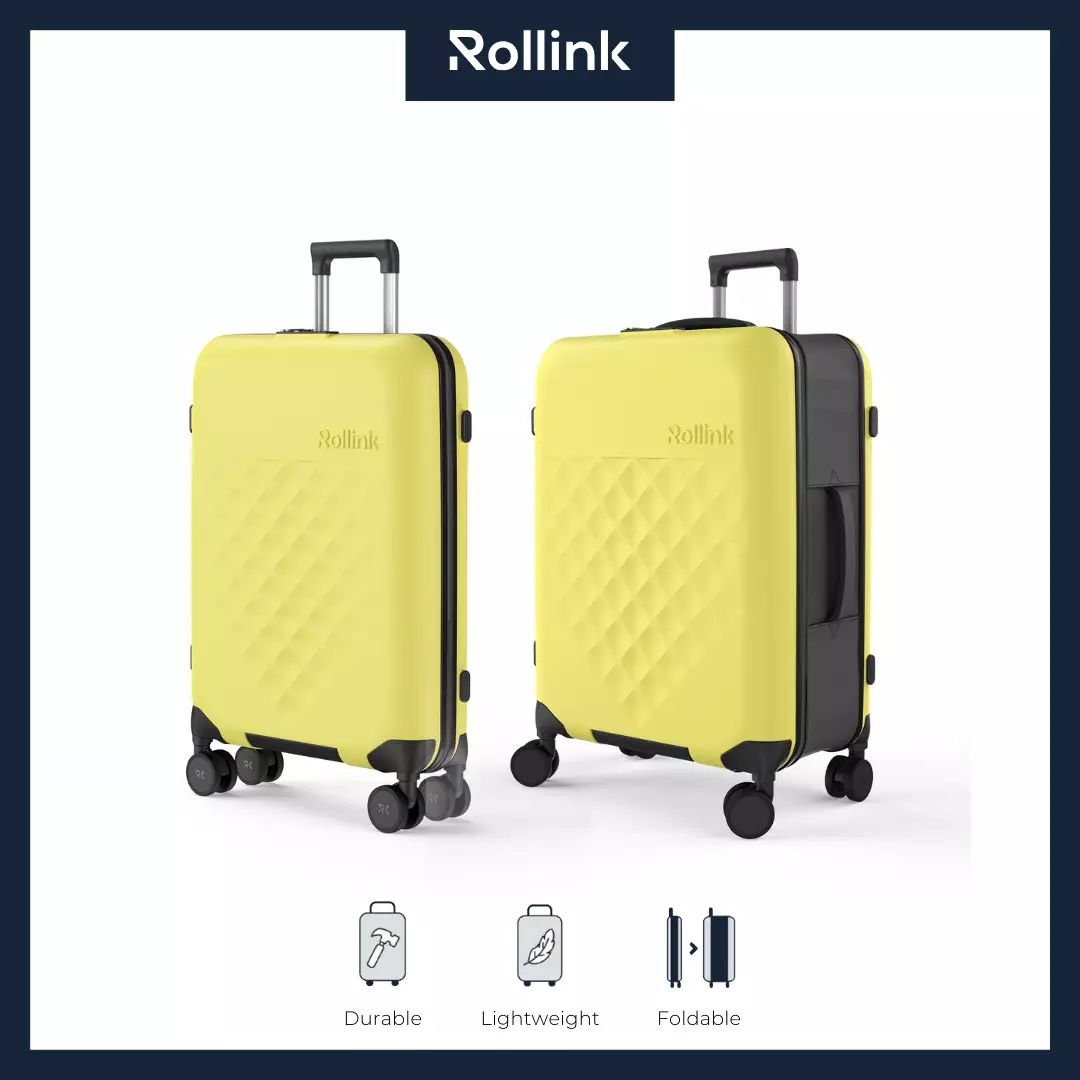 Rollink Flex 360 Spinner 26 Deep Lagoon - Koper 4 Roda 26 inch