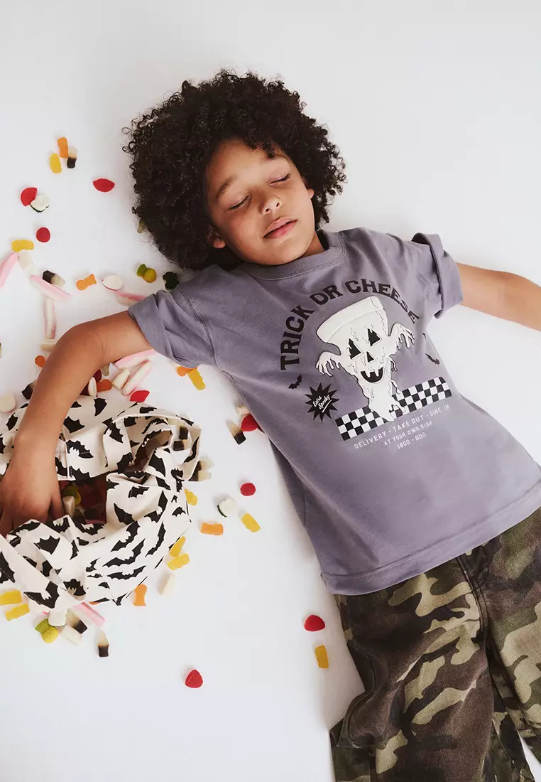 Jonny Short Sleeves Graphic Print Tee