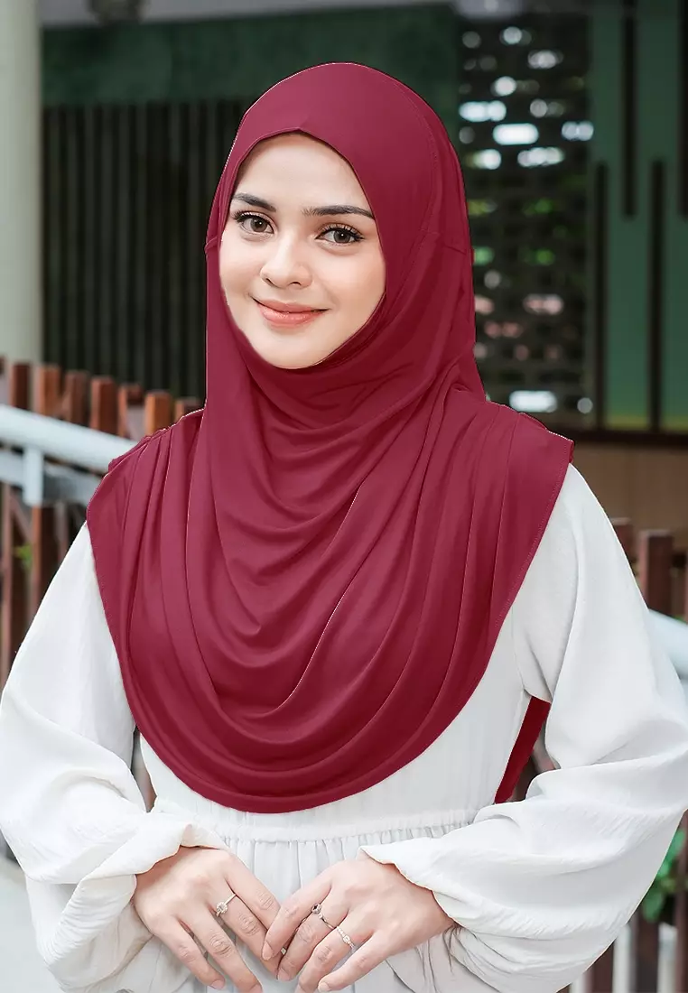 HIJAB INSTAN FATHIA - MAGENTA