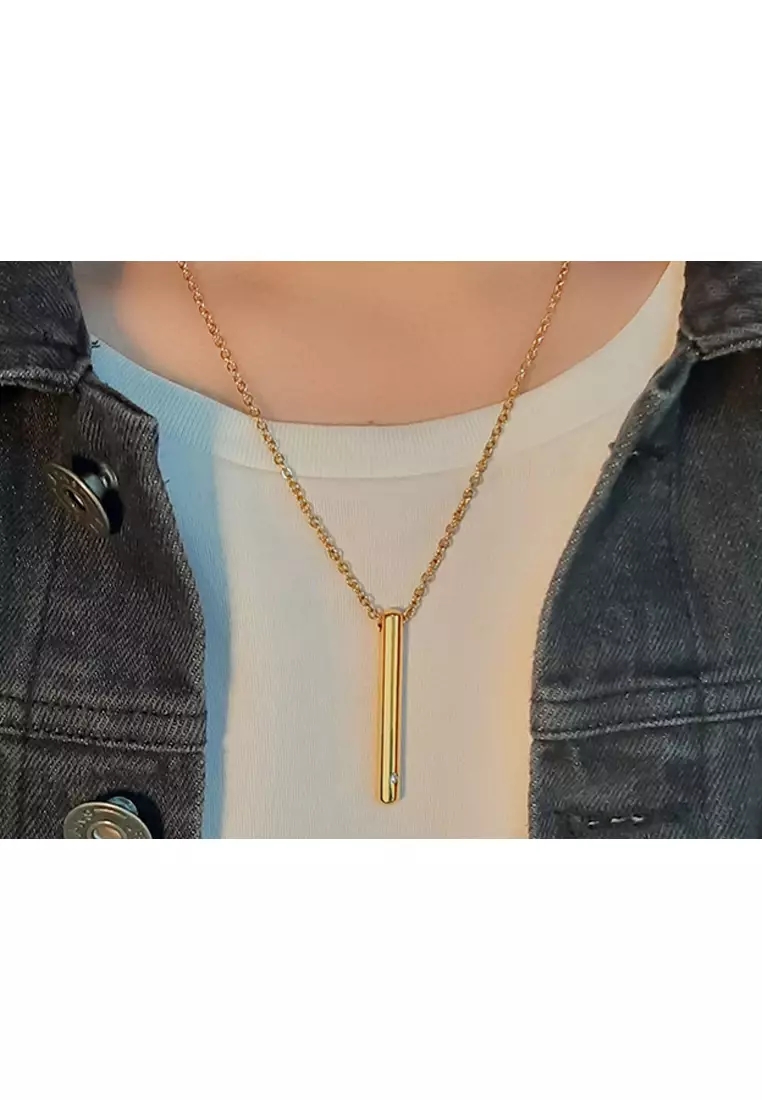 Precious寵物骨灰吊墜項鍊（金色）