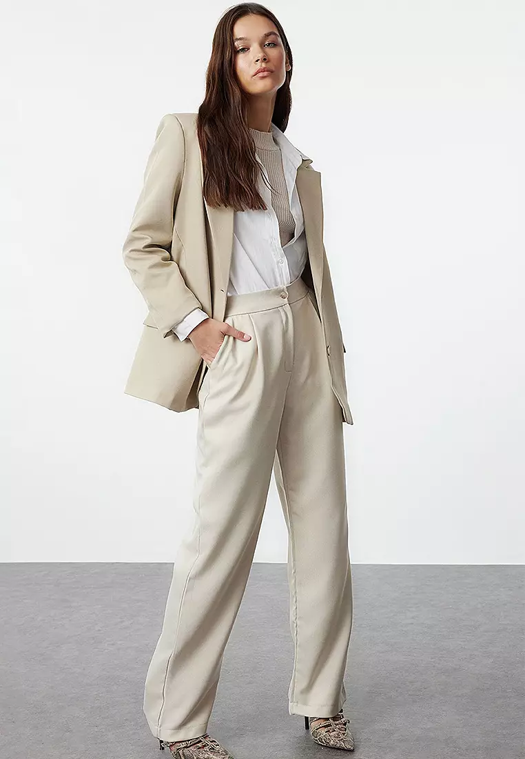 High Waist Trousers