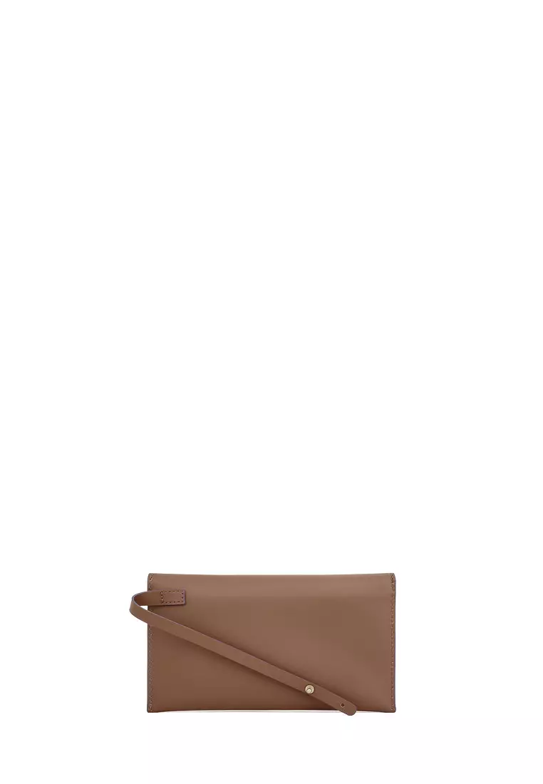 Medium Brown Caliste Crossbody Bag