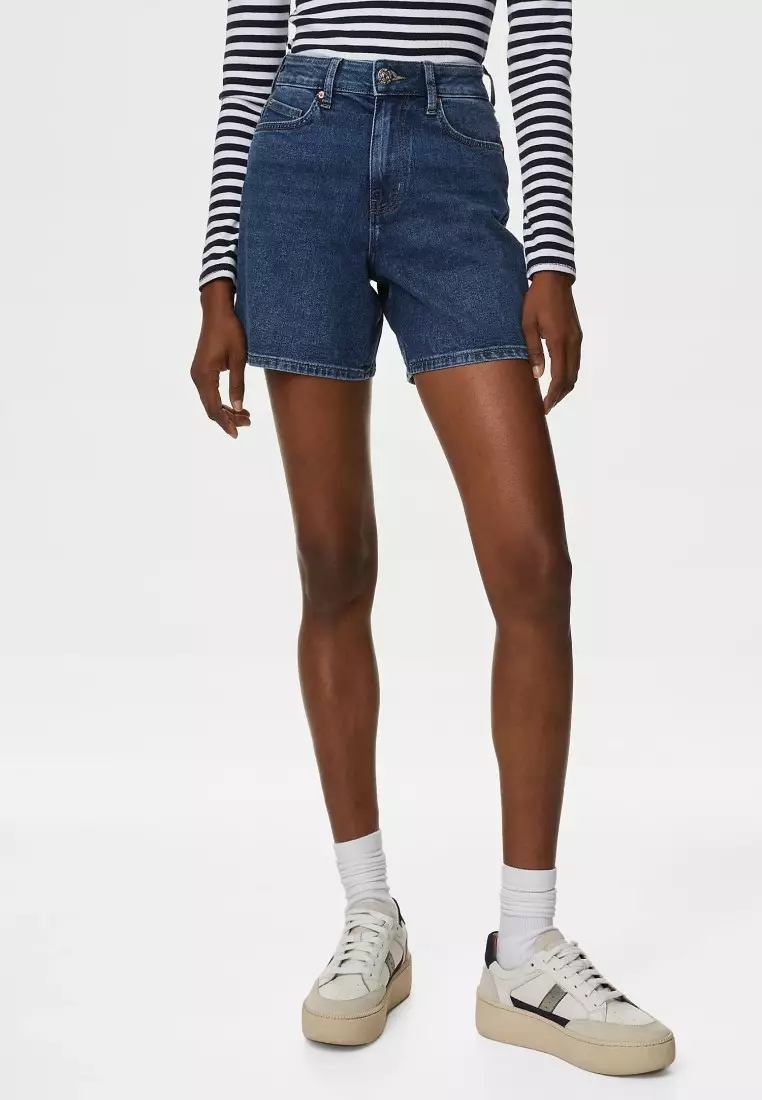 Buy MARKS & SPENCER Denim Shorts 2024 Online ZALORA Philippines