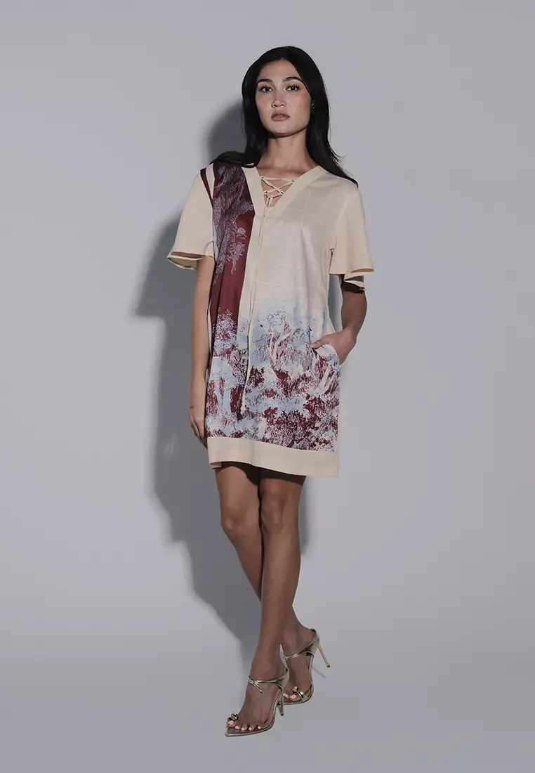 Holiday 2025 Islander Short Sleeve Dress#