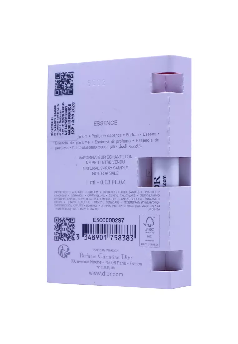 Christian Dior Miss Dior Essence de Parfume (Vial) 1 ML