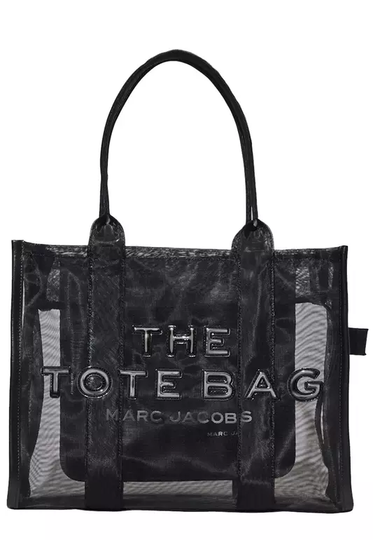 The Mesh Large Tote Bag in Blackout H006M06SP21
