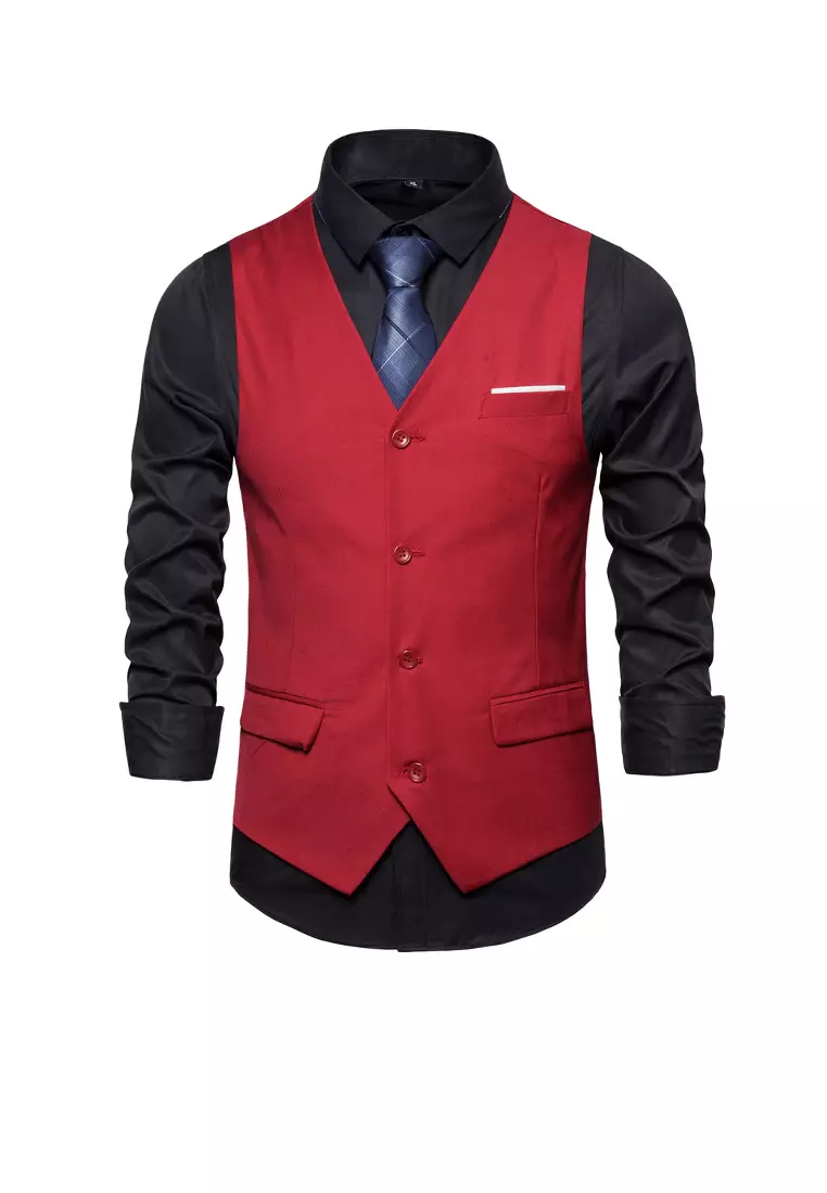 Mens discount party vest