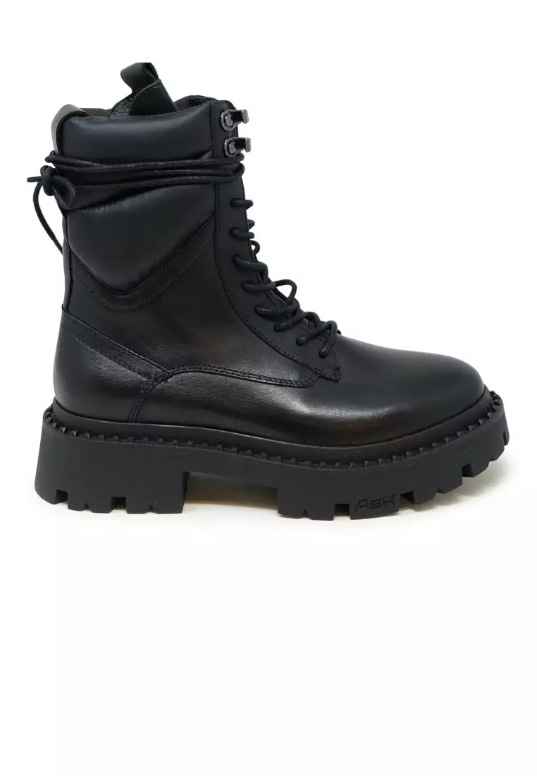 Buy ASH ASH ASH BLACK LEATHER GOTTA ANKLE BOOTS Black 2024