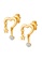 TOMEI gold TOMEI Stellar Heart Earrings,Yellow Gold 916 (9Q-YG1223E-2C) (2.73g) 9A4EFACEBB5D49GS_2