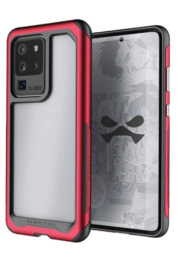 Ghostek Ghostek Atomic Slim 3 Clear Case with Super Space Metal Bumper  Design Military Grade Heavy Duty Protection Wireless Charging Compatible  Phone Case Cover Casing For Samsung S20 Ultra Red. | ZALORA Malaysia