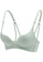 ZITIQUE Gathered Seamless Bra Without Steel Ring-Grey 50314US53ACD68GS_2