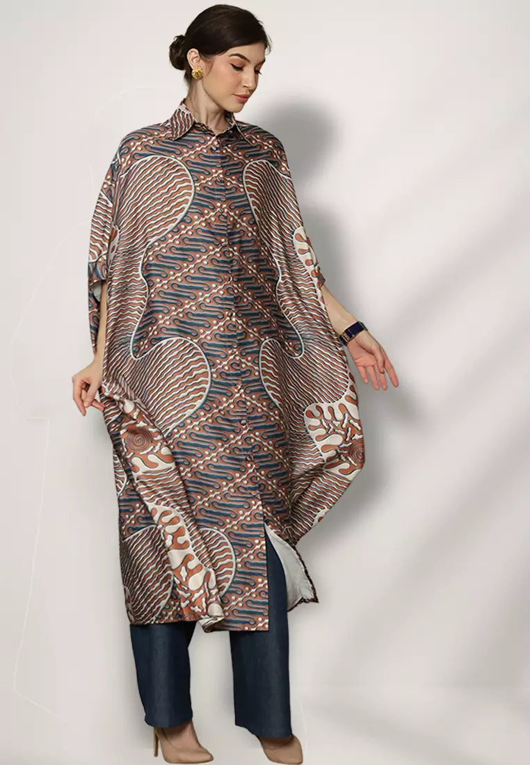 Kanzi Collared Kaftan