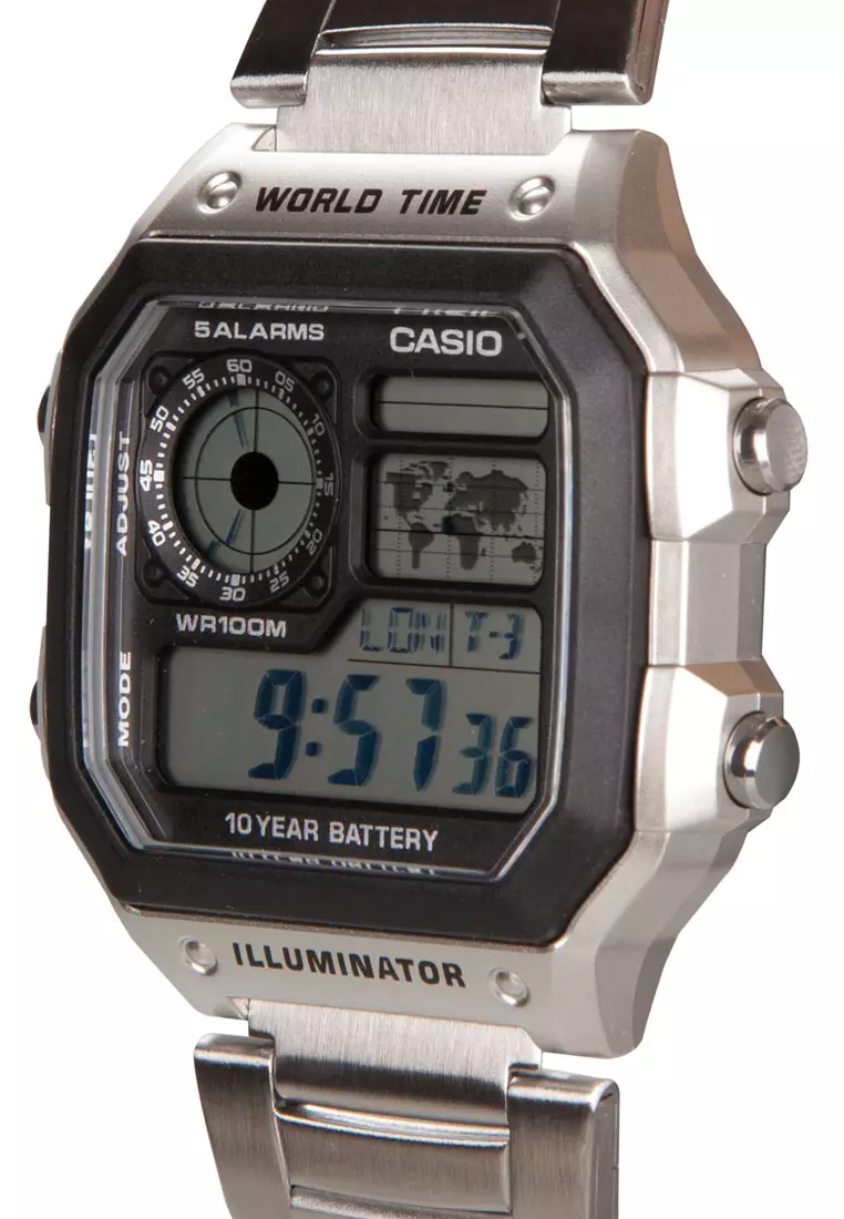 Digital Watch AE-1200WHD-1AVDF