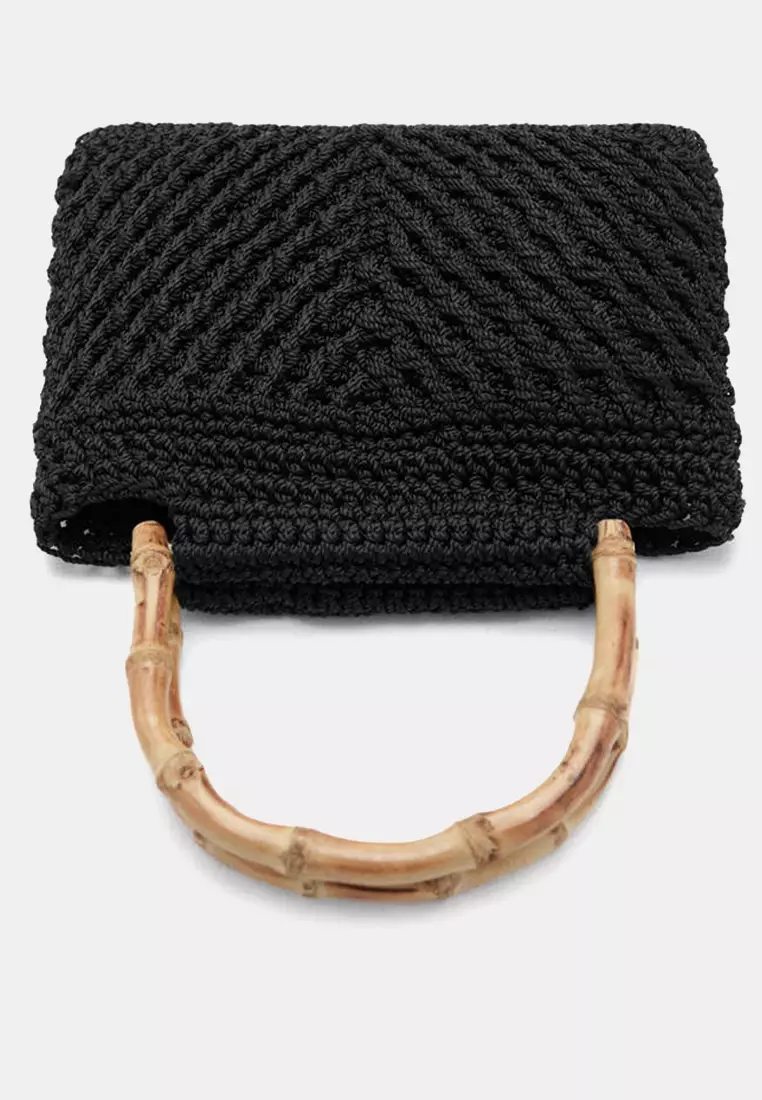 Bamboo Handle Handbag