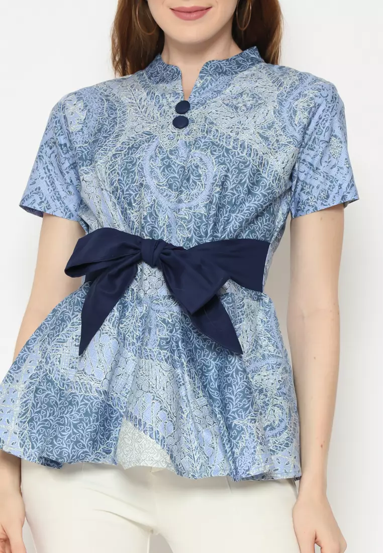 MY AKSA BATIK WANITA BLOUSE MADELINE MARINO MOLLY