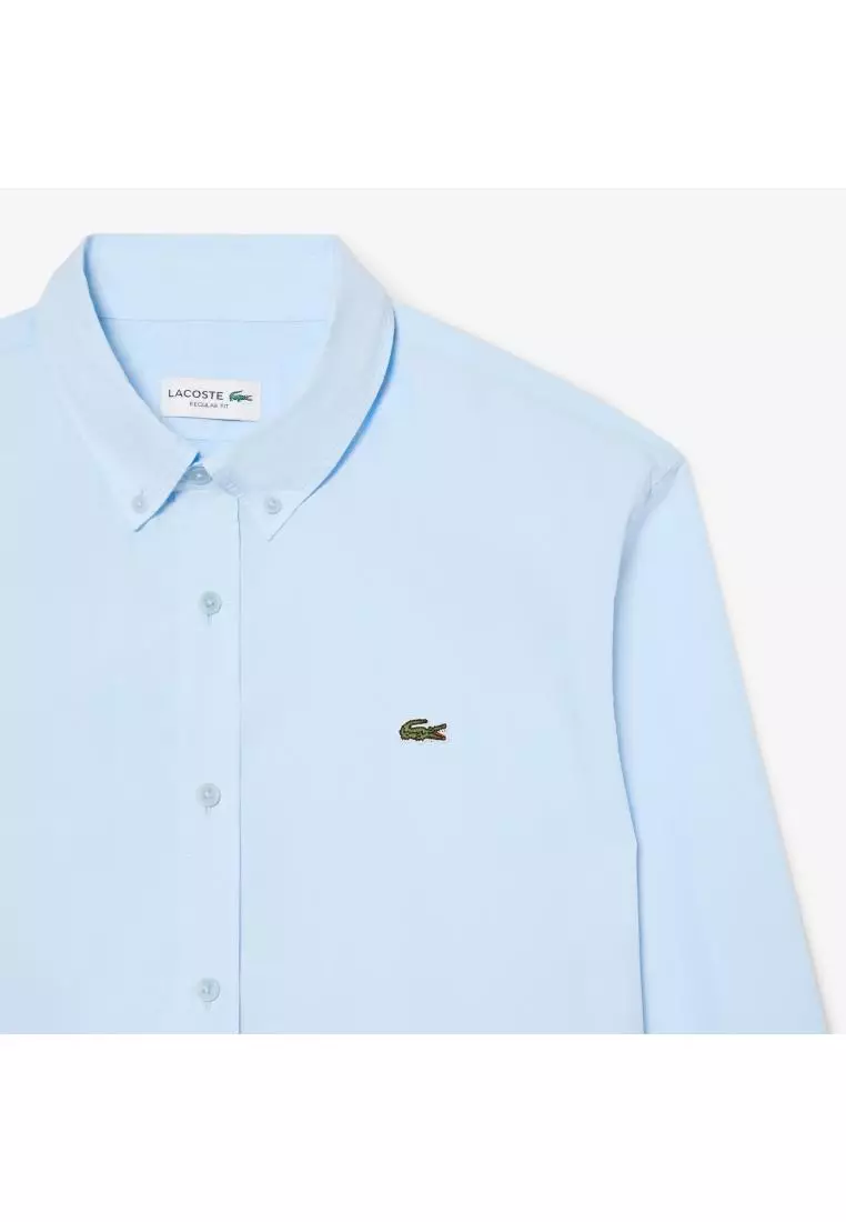 Regular Fit Stretch Poplin Shirt