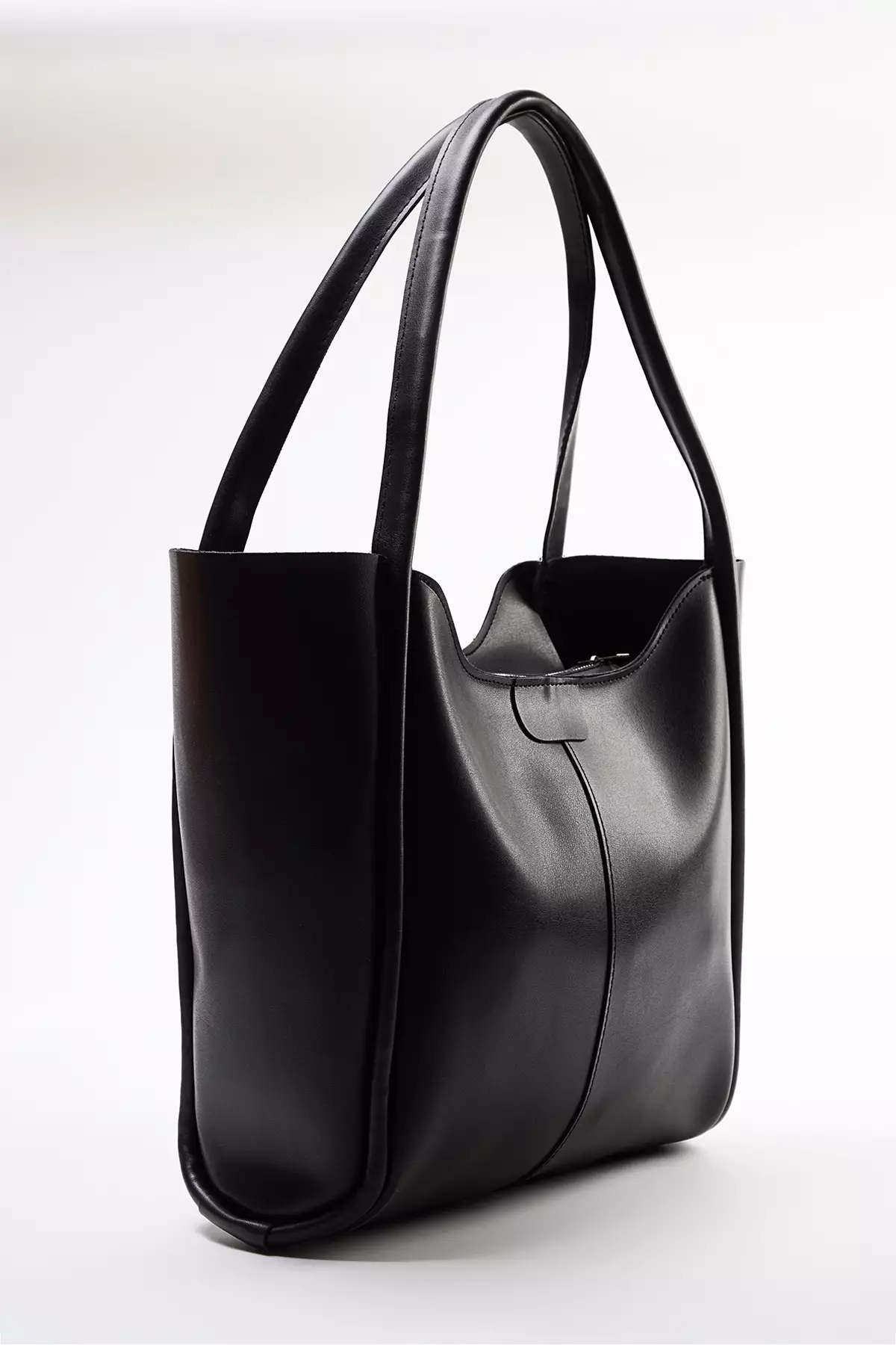 Black Women's Maxi Tote Shoulder Bag