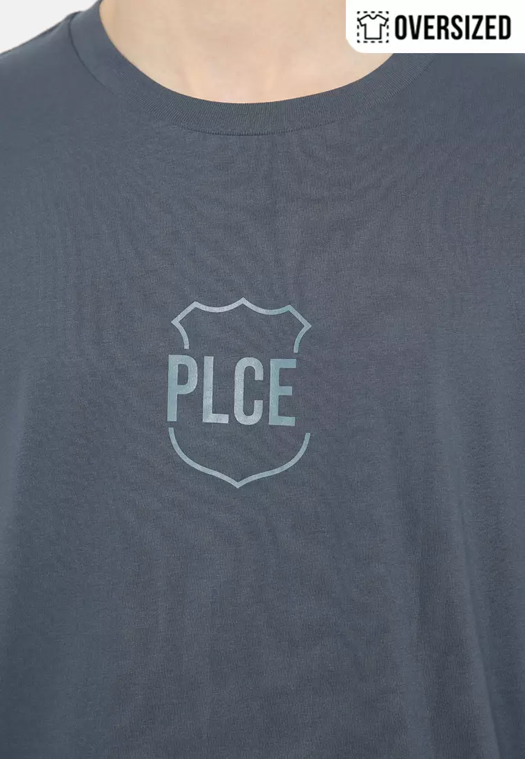 POLICE T-Shirt Cotton Combed Oversized Pria 2079180191