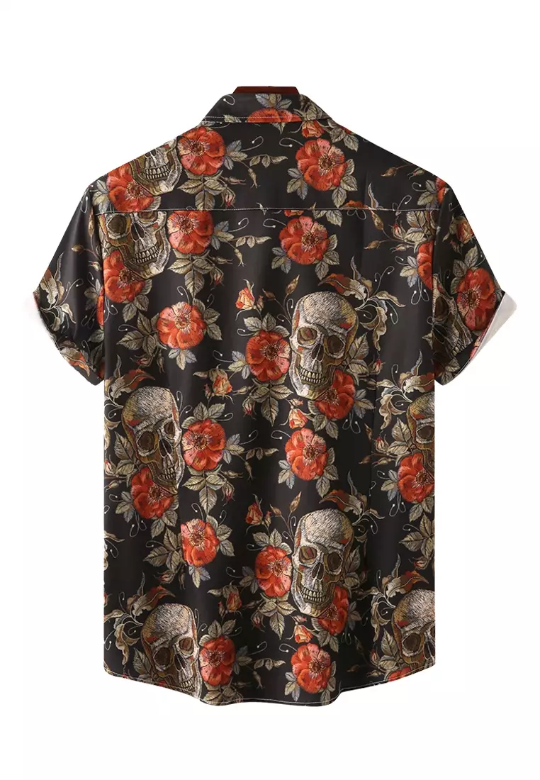 夏威夷印花恤衫YL-C204