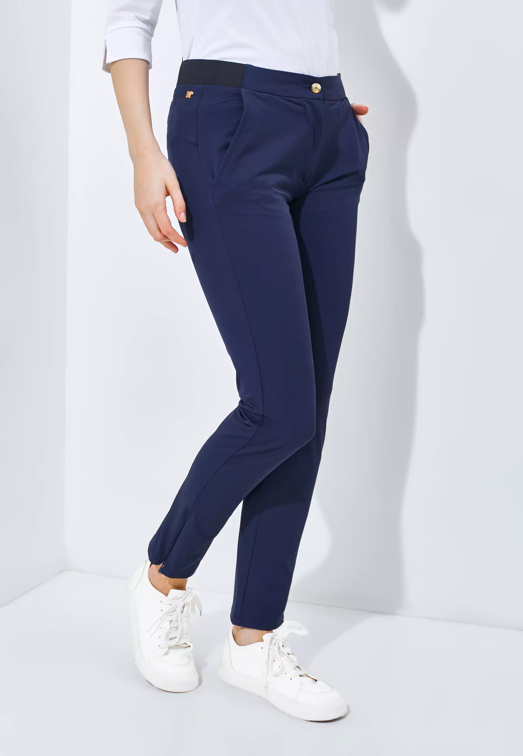 Jack Nicklaus Mirage  Premium Pants Ladies Slim Fit Classic Navy