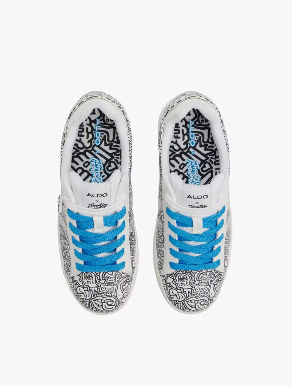 ALDO x Artist Series TGOODMAN01 FASHION ATHLETICS - WHITE/BLACK