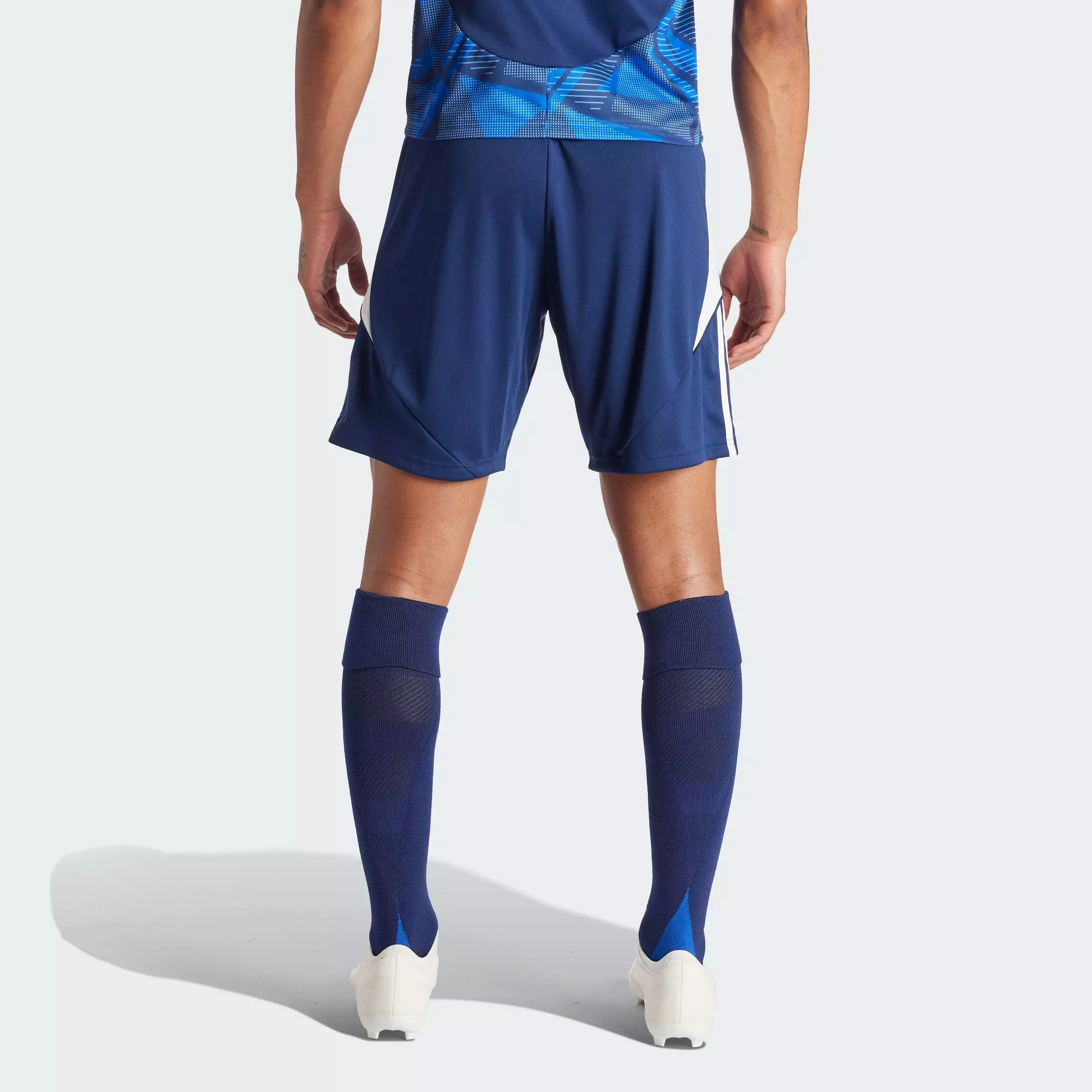 Football Tiro 24 Shorts Men Blue IR9377