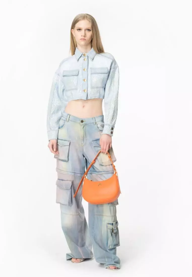 新品タグ付♡ gypsohila Cropped Denim Jacket 新品タグ付☆ gypsohila Cropped Denim Jacket 新品タグ付