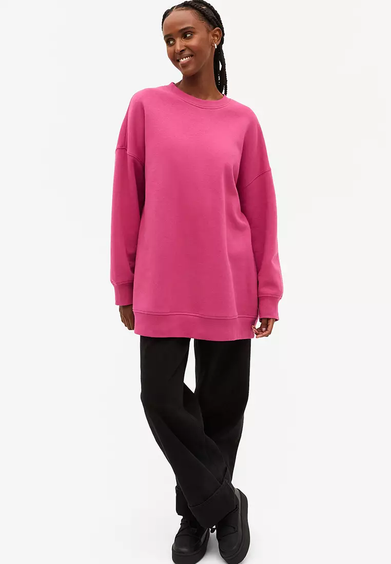 Monki best sale oversized sweatshirt