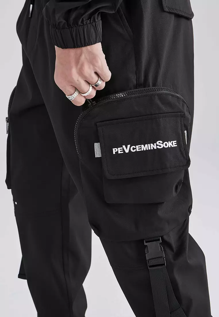 高街機能工裝長褲 TW6171