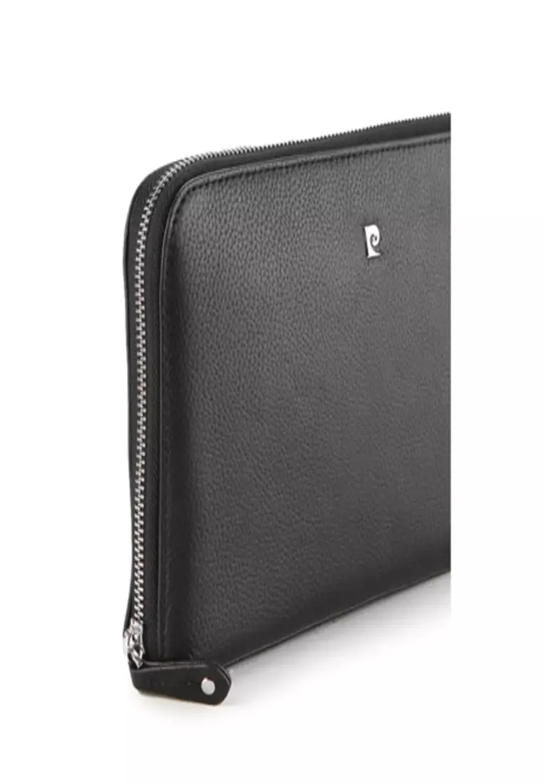 Pierre Cardin Tas Pria Tangan Clutch Original 0112828301BLA