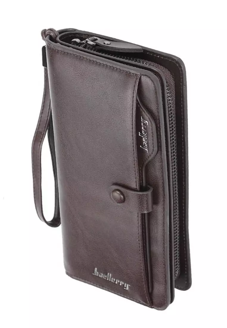 Dompet Pria Model Panjang Casual Men Wallet Many Slot Material Leather ORIGINAL