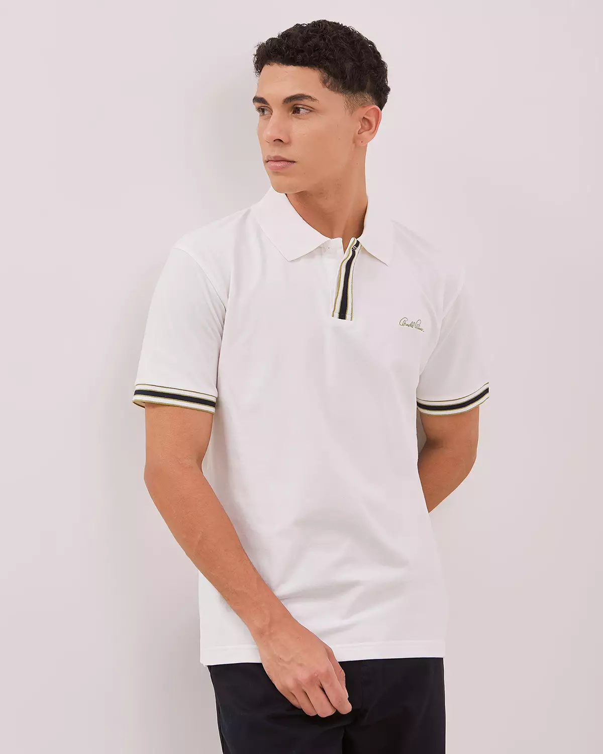 WHITE POLOSHIRT FOR MEN