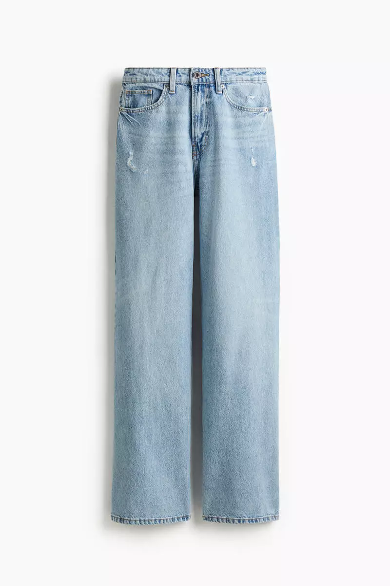 Wide High Waist Jeans
