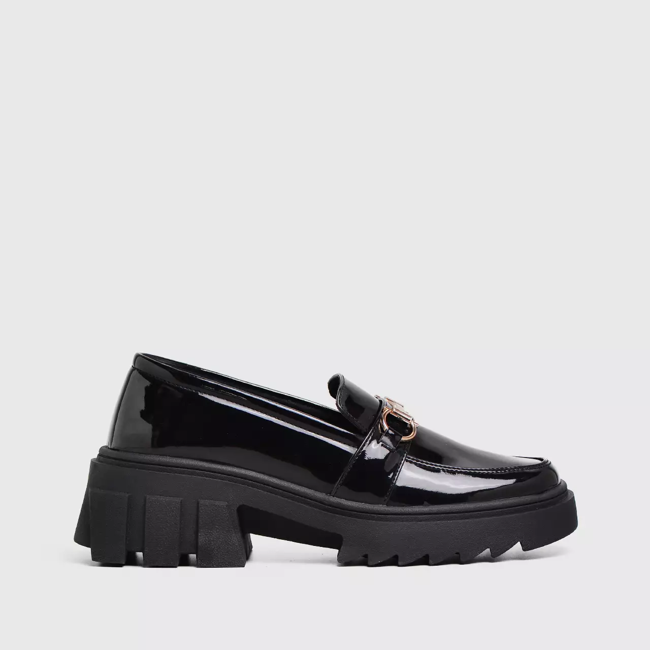 Sillia Oxford Patent Black