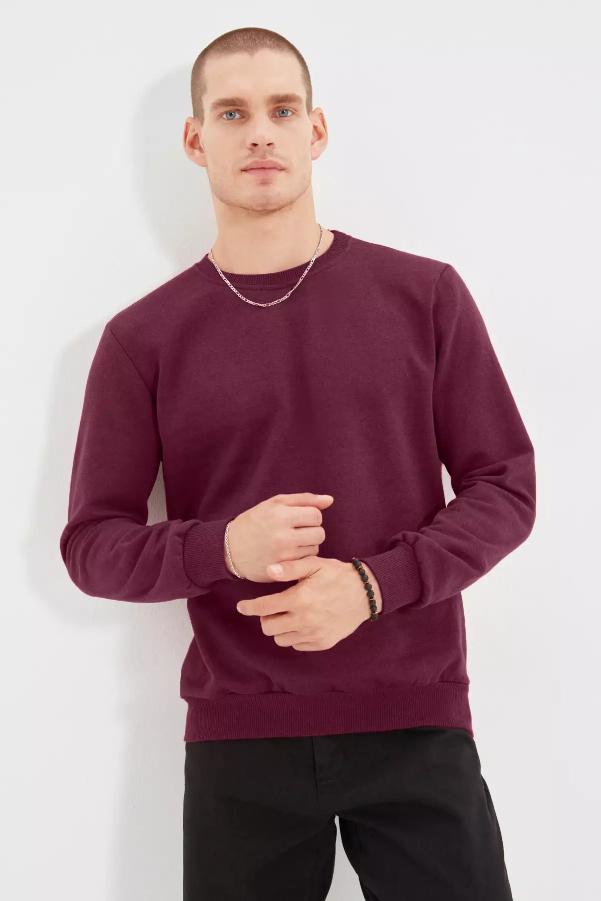 Regular Crew Neck Sweatshirt