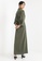 ZALIA BASICS green Batwing Dress 46E71AA81015D7GS_1