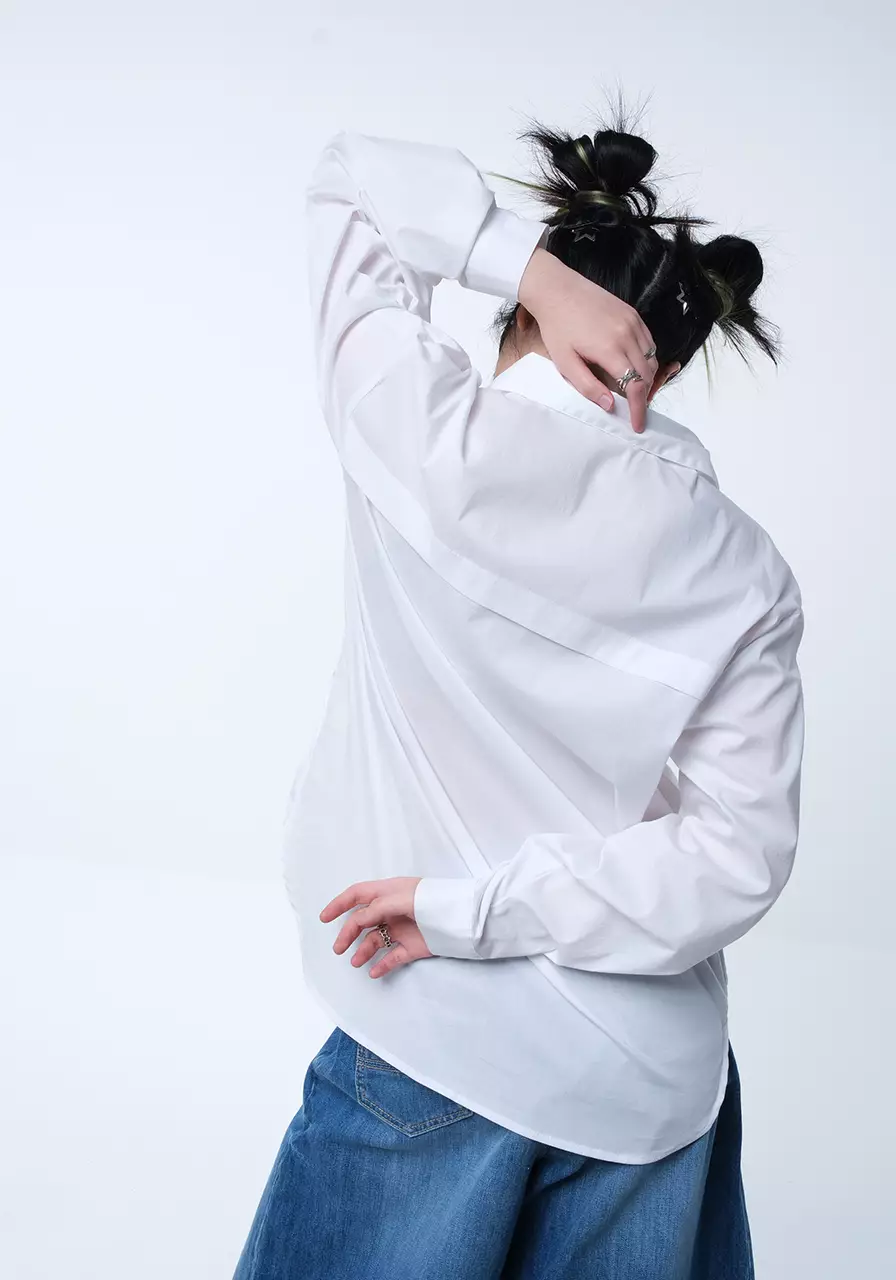 Kemeja Wanita Chikazu Offwhite