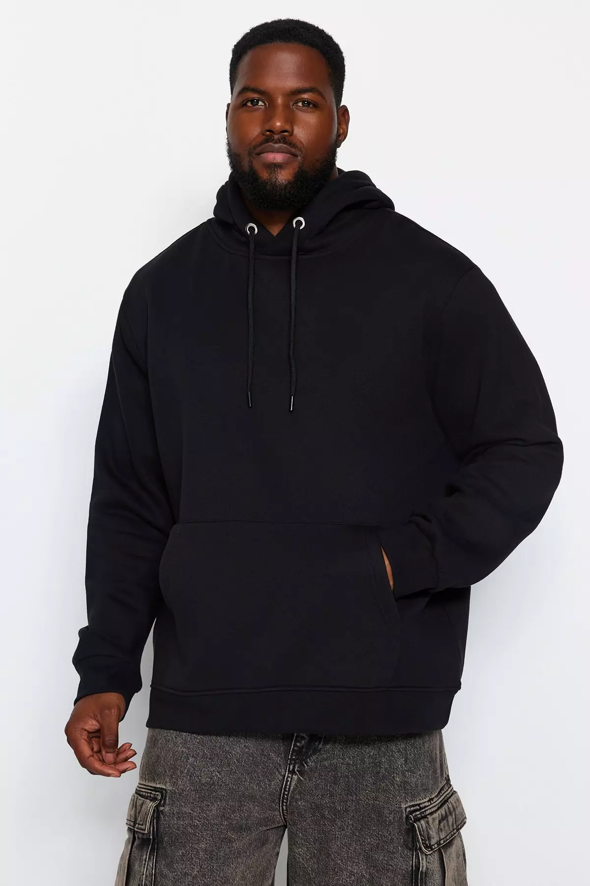 Mens plus cheap size hoodies