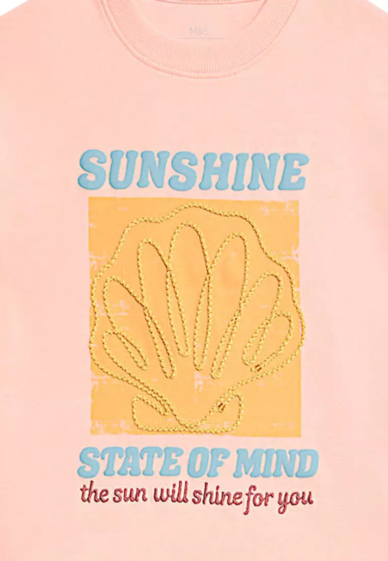 Cotton Rich Shell T-Shirt