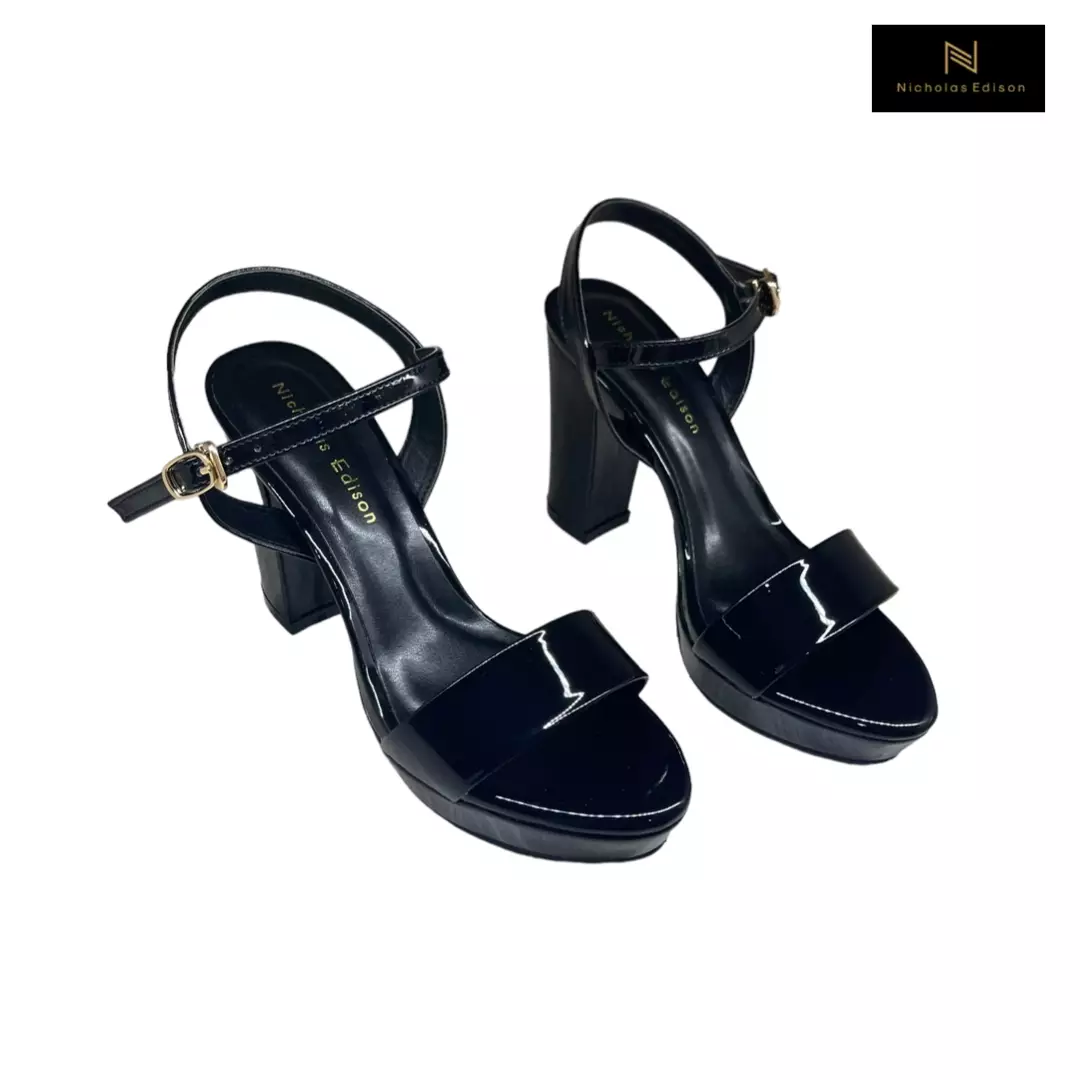 Nicholas Edison Heel Tania Black